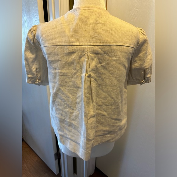 Tailored linen lined jacket - Picture 2 of 7